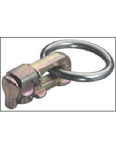 DOPPIO PERNO IN ACCIAIO CON ANELLO PER FISSAGGIO