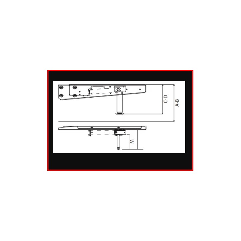 PIEDINI STABILIZZATORI CLICFIX 320-440 MM