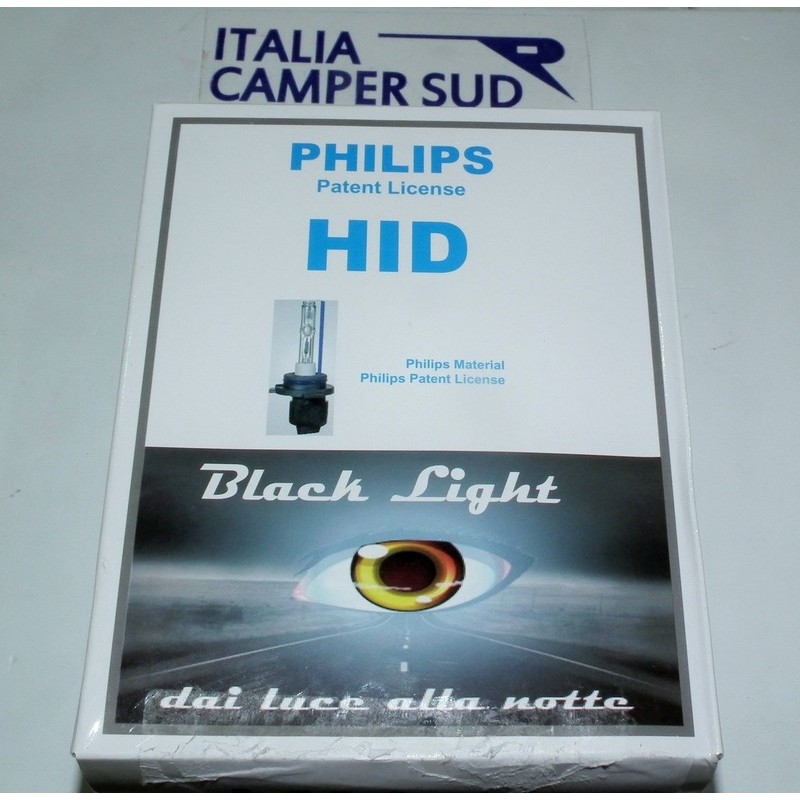 COPPIA LAMPADE FARI XENON PHILIPS HID H4-H/L...