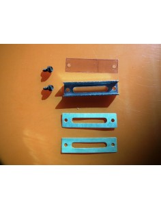 VETRO GRANDE DI RICAMBIO IN MICA PER STUFA 52X12 MM