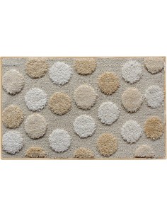 TAPPETO BAGNO BEIGE IN TESSUTO 50X80