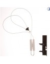 SUPPORTO SCHEDA BOILER INFERIORE B10  CON CANDELETTE