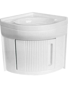 LAVELLO BAGNO COLORE BIANCO AD ANGOLO CON SOTTOLAVELLO 2