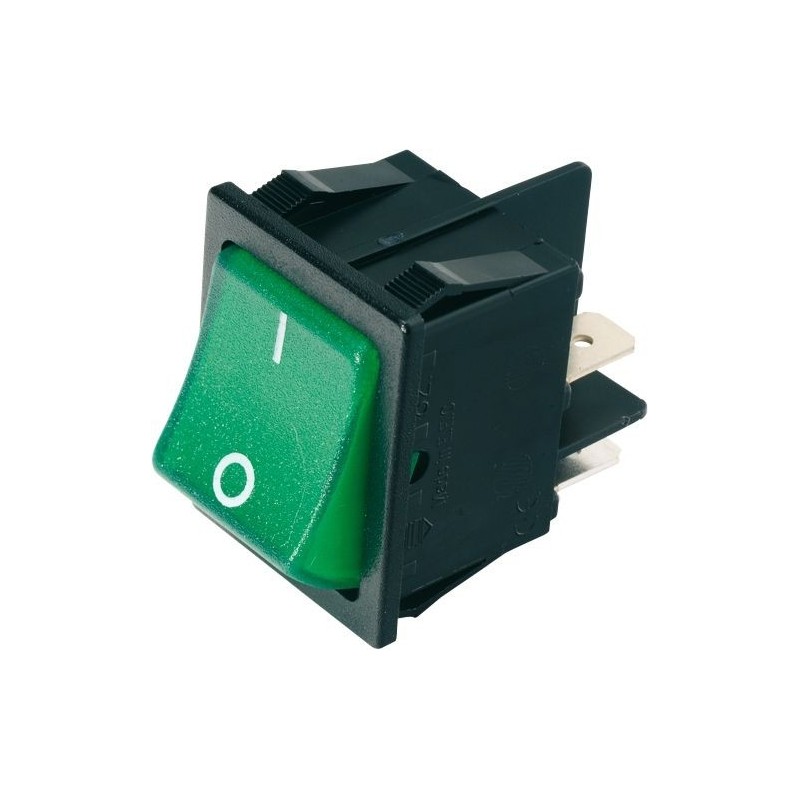 INTERRUTTORE 220V VERDE PER FRIGO DOMETIC SERIE...