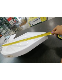LAVELLO BAGNO AD ANGOLO DA 42X42 CM BIANCO 2