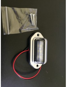 LUCE DI CORTESIA A 6 LED COLORE GRIGIO