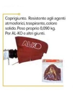 COPRIGIUNTO PER GIUNTI A SFERA TELATO ROSSO MOD ALKO