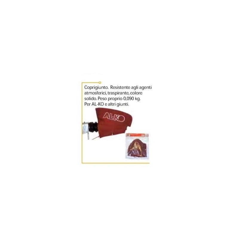 COPRIGIUNTO PER GIUNTI A SFERA TELATO ROSSO MOD...