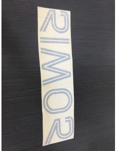 SCRITTA ADESIVA RIMOR 64 CM COLORE BLU