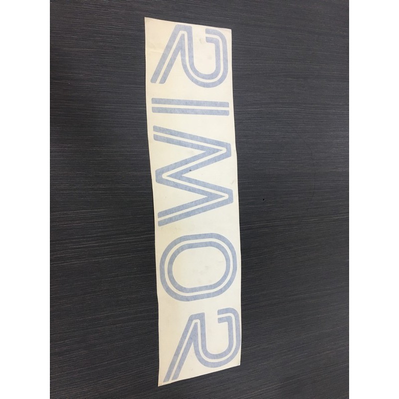 SCRITTA ADESIVA RIMOR 64 CM COLORE BLU