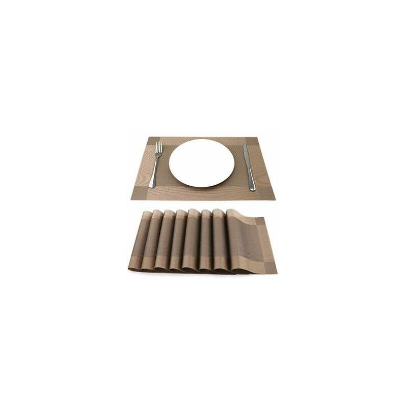 TOVAGLIETTA PER TAVOLO IN PVC 45X30 CM BEIGE...