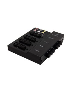 COMMUTATORE MULTISCART CON 4 PRESE SCART E 2 RCA