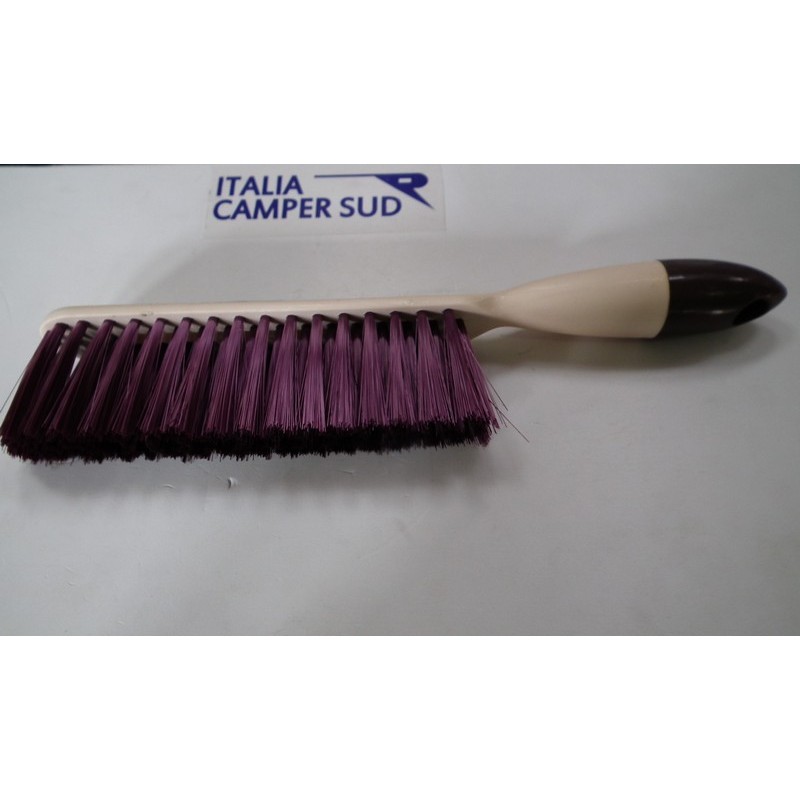 SPAZZOLA CON MANICO E SETOLE VIOLA DA 31 CM