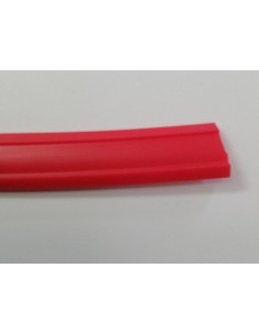 PROFILO COPRIVITI IN PLASTICA DA 15 MM COLORE ROSSO