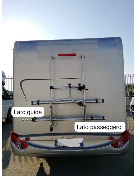 FANALE COMPLETO POSTERIORE PER HYMER CLASSE B-CL DAL 2007 LATO DESTRO PASSEGGERO