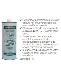 REMOVER PER SILICONE DA 1 LT RIMUOVE SILICONE IN ECCESSO