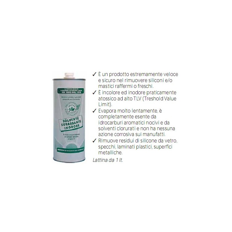 REMOVER PER SILICONE DA 1 LT RIMUOVE SILICONE...