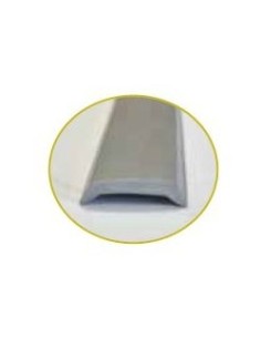 PROFILO PLASTICO COPRIVITE DA 14 MM GRIGIO PROFILO AD U