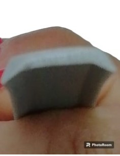 PROFILO PLASTICO COPRIVITE DA 14 MM GRIGIO PROFILO AD U 2