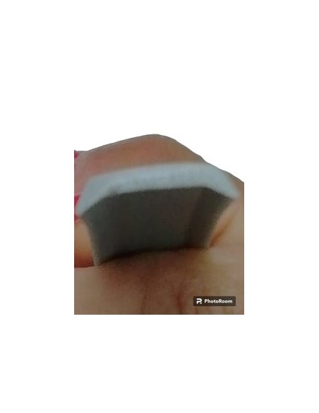 PROFILO PLASTICO COPRIVITE DA 14 MM GRIGIO PROFILO AD U