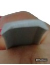 PROFILO PLASTICO COPRIVITE DA 14 MM GRIGIO PROFILO AD U