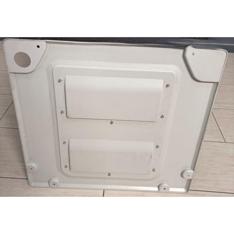 PANNELLO CON RETE PORTAOGGETTI COLORE GRIGIO