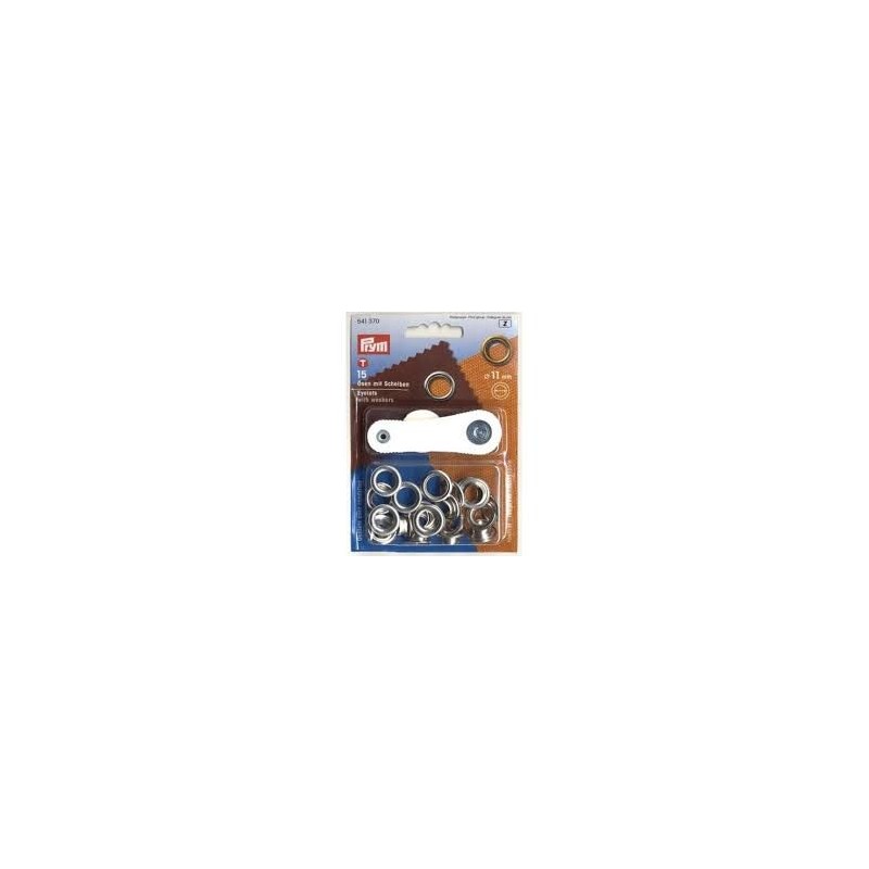 KIT OCCHIELLI RIBATTINI 14 MM COLORE BRONZO...