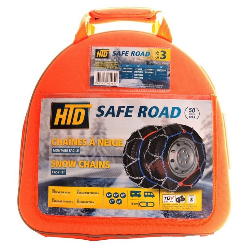 CATENE DA NEVE HTD TAGLIA 3 MAGLIA DA 16 MM IN...