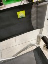 SEDIA REGISTA IN ALLUMINIO LEGGERO COLORE DOPPIA TONALITA DI GRIGIO