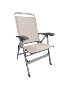 SEDIA PIEGHEVOLE VIAMONDO BEIGE 7 POSIZIONI