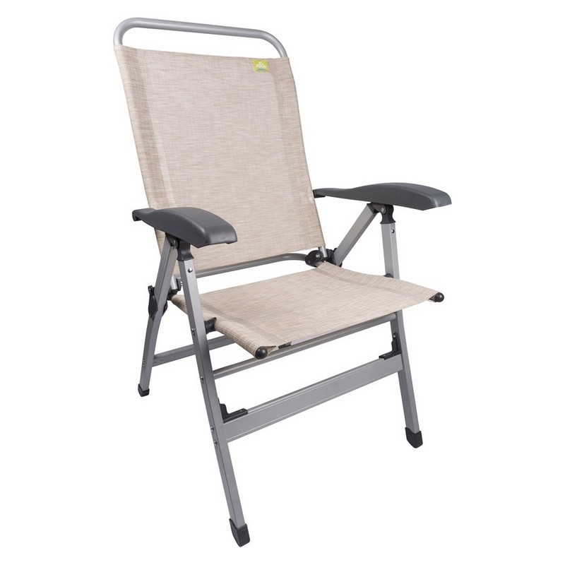 SEDIA PIEGHEVOLE VIAMONDO BEIGE 7 POSIZIONI