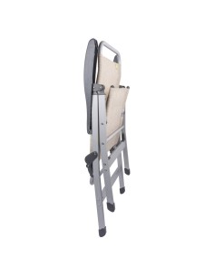SEDIA PIEGHEVOLE VIAMONDO BEIGE 7 POSIZIONI 2