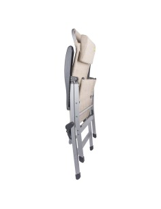 POLTRONA PIEGHEVOLE VIAMONDO BEIGE 7 POSIZIONI CON CUSCINO 2