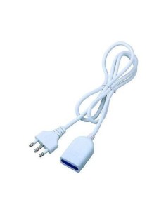 PROLUNGA LINEARE 3 MT  16 A 230 V BIANCA CON SPINA