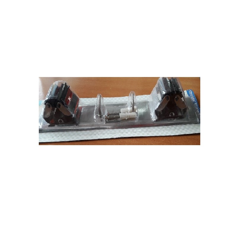 APPENDISCOPA 2 POSTI IN FERRO CROMATO