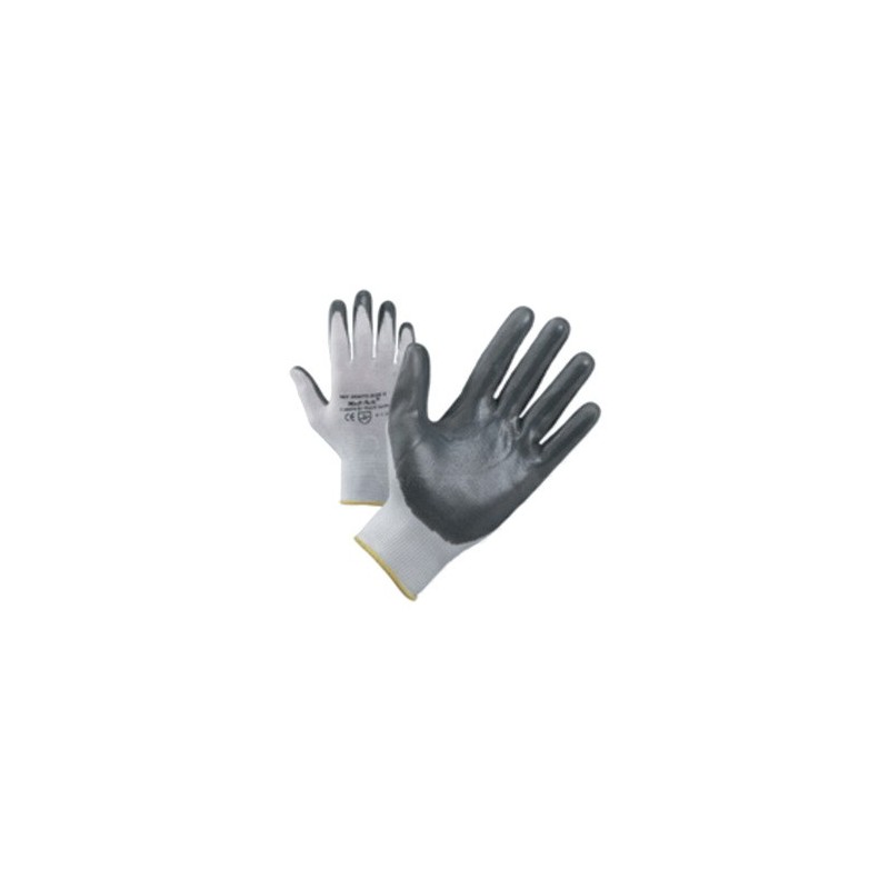 GUANTI DA LAVORO IN NYLON/NITRILE TAGLIA 10