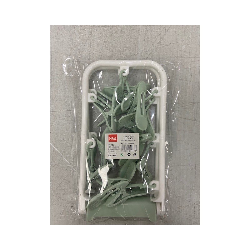 STENDINO 12 GANCI IN PLASTICA