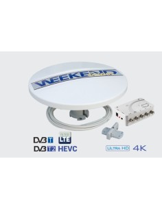 ANTENNA TV DIGITALE TERRESTRE WEEKEND SUPER COMPLETA DI...