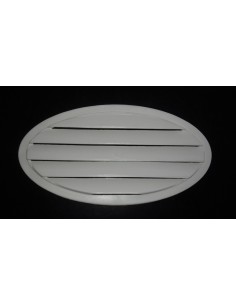 AREATORE OVALE IN ABS COLORE BIANCO PER CAMPER RIMOR E...