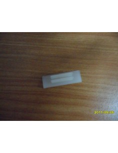 SUPPORTO IN NYLON  CON DENTATURA PER PROFILI IN ALLUMINIO