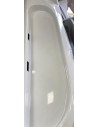 PARAURTI POSTERIORE RIMOR ORIGINALE RENAULT ACRILAX QX500 COLORE BIANCO 5003