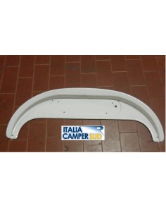 GOCCIOLATOIO PORTA ENTRATA CON ALLOGGIO PLAFONIERA ESTERNA