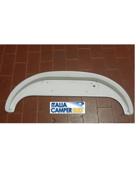 GOCCIOLATOIO PORTA ENTRATA CON ALLOGGIO PLAFONIERA ESTERNA