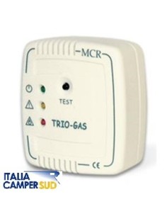 RILEVATORE TRIO GAS COLORE BIANCO RILEVA LA PRESENZA DI...
