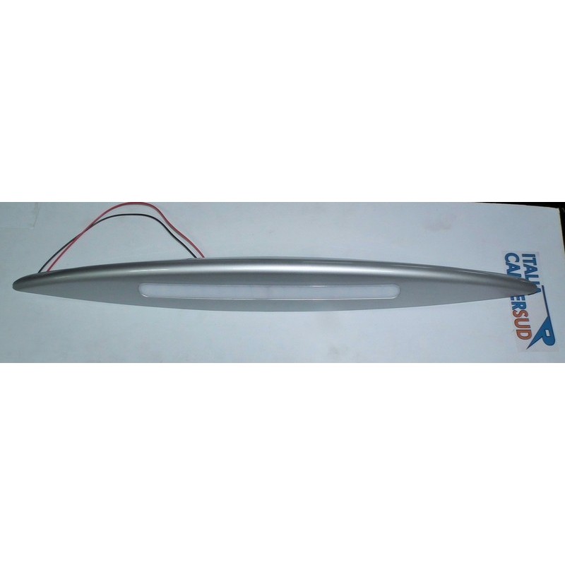 LUCE ESTERNA LED 8 W ARGENTO 16 LED 4000 K