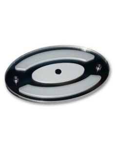 PLAFONIERA OVALE LED A SPECCHIO TOUCH DA 6,3 WATT