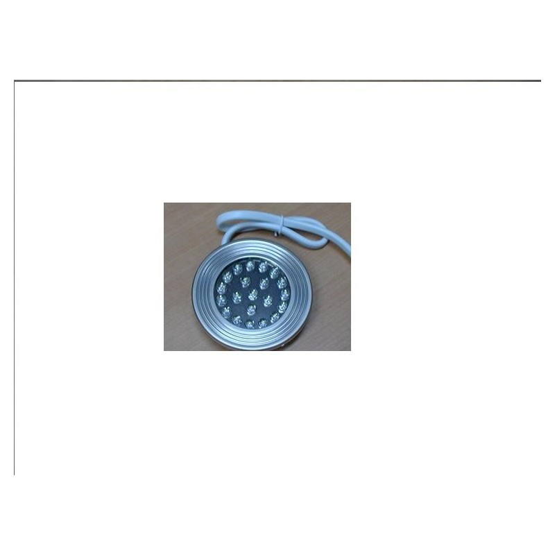 FARETTO AD INCASSO 21 LED 12V/0,8W ARGENTO