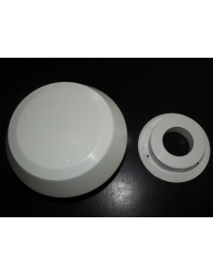 AREATORE CAMINETTO PASSAGGIO D ARIA 25 CM COLORE BIANCO