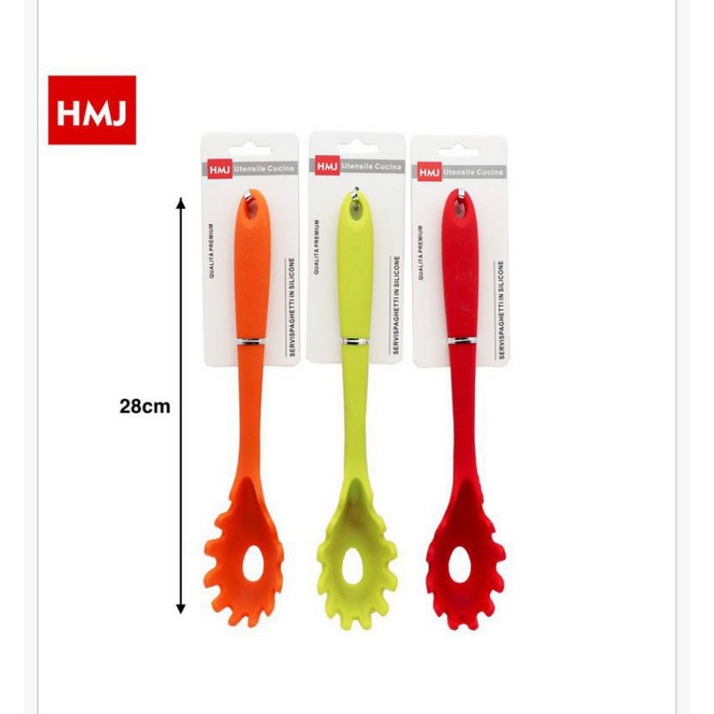SERVISPAGHETTI  IN SILICONE COLORATO