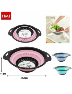 COLAPASTA PIEGHEVOLE IN SILICONE CON MANICI